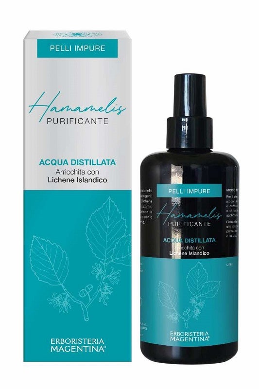 Hamamelis Eau distillée purifiante pour le visage 200 ml