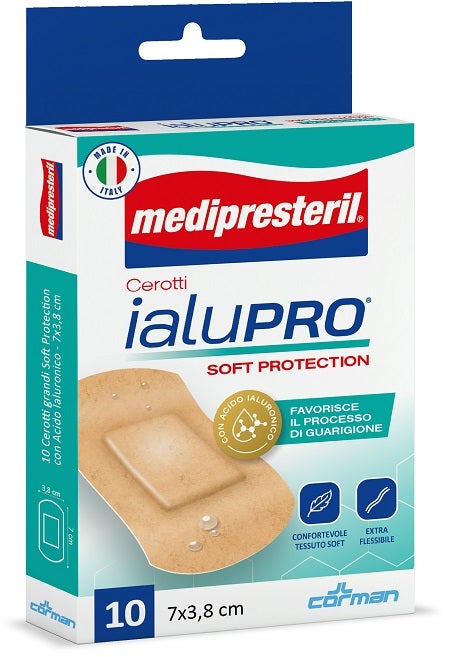 Medipresteril Pansements Ialupro Soft Protection 10 Pansements Super 7x3,8 cm