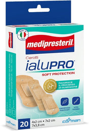 Medipresteril Cerotti Ialupro Soft Protection 20 Cerotti 3 Formati Assortiti
