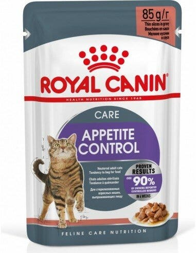 Royal Canin Feline Care Nutrition Wet Care Appetite Control Nourriture humide pour chats adultes 85 g