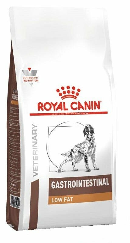 Royal Canin Veterinary Gastrointestinal Low Fat Croquettes pour chiens adultes Sac de 1,5 kg