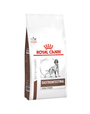 Royal Canin Veterinary Gastrointestinal High Fibre Croquettes pour chiens adultes Sac de 2 kg