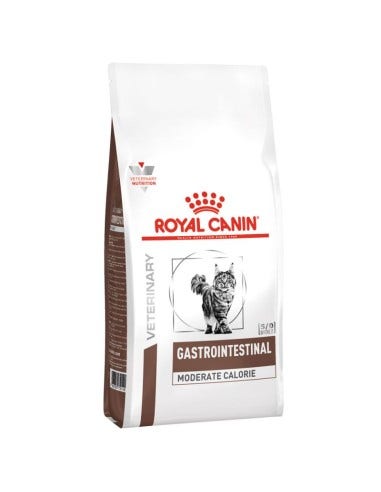 Royal Canin Veterinary Gastrointestinal Moderate Calorie Croquettes pour chats, sac de 400 g