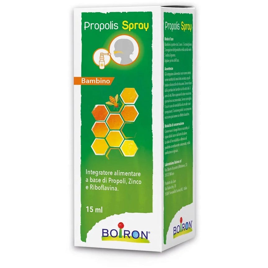 Boiron Propolis Spray pour la gorge Enfants 15 ml