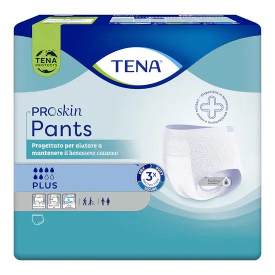 Tena Proskin Pants Plus Culottes absorbantes XS 14 pièces