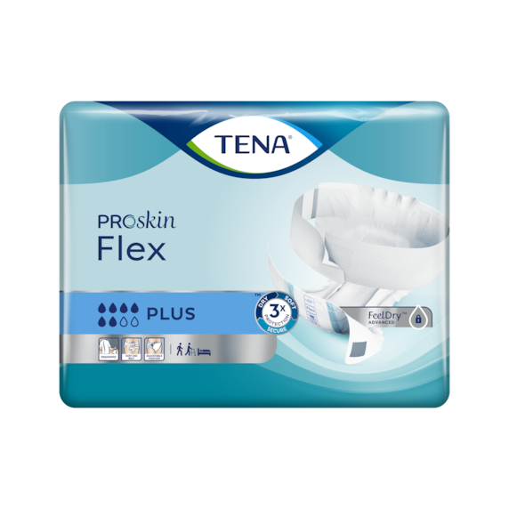 Tena Flex Plus, couches-culottes à ceinture pour l'incontinence, taille XL, 30 pièces
