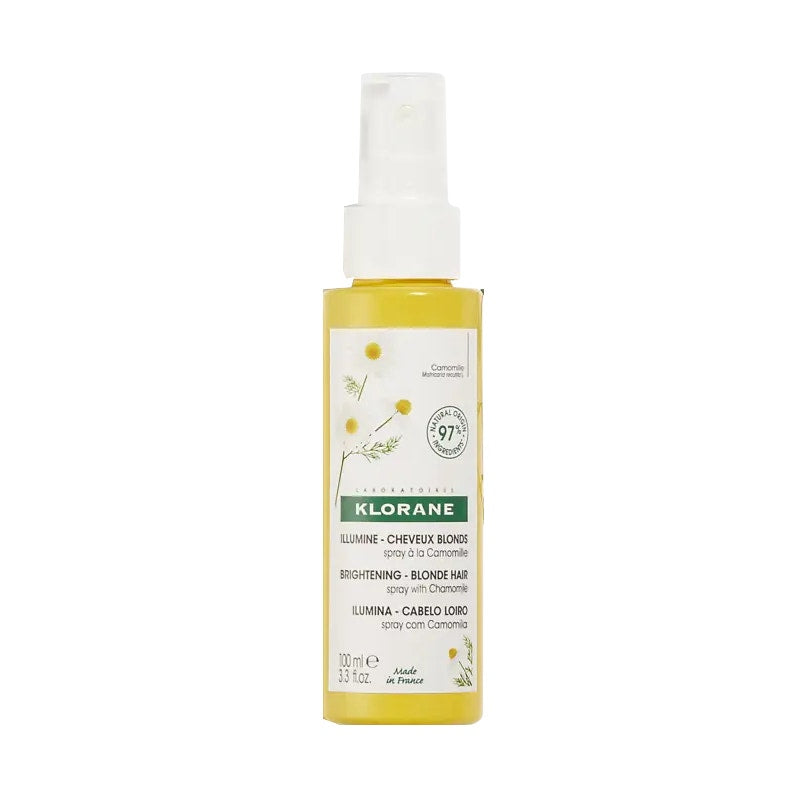 Klorane Spray démêlant et éclaircissant à la camomille pour cheveux 100 ml