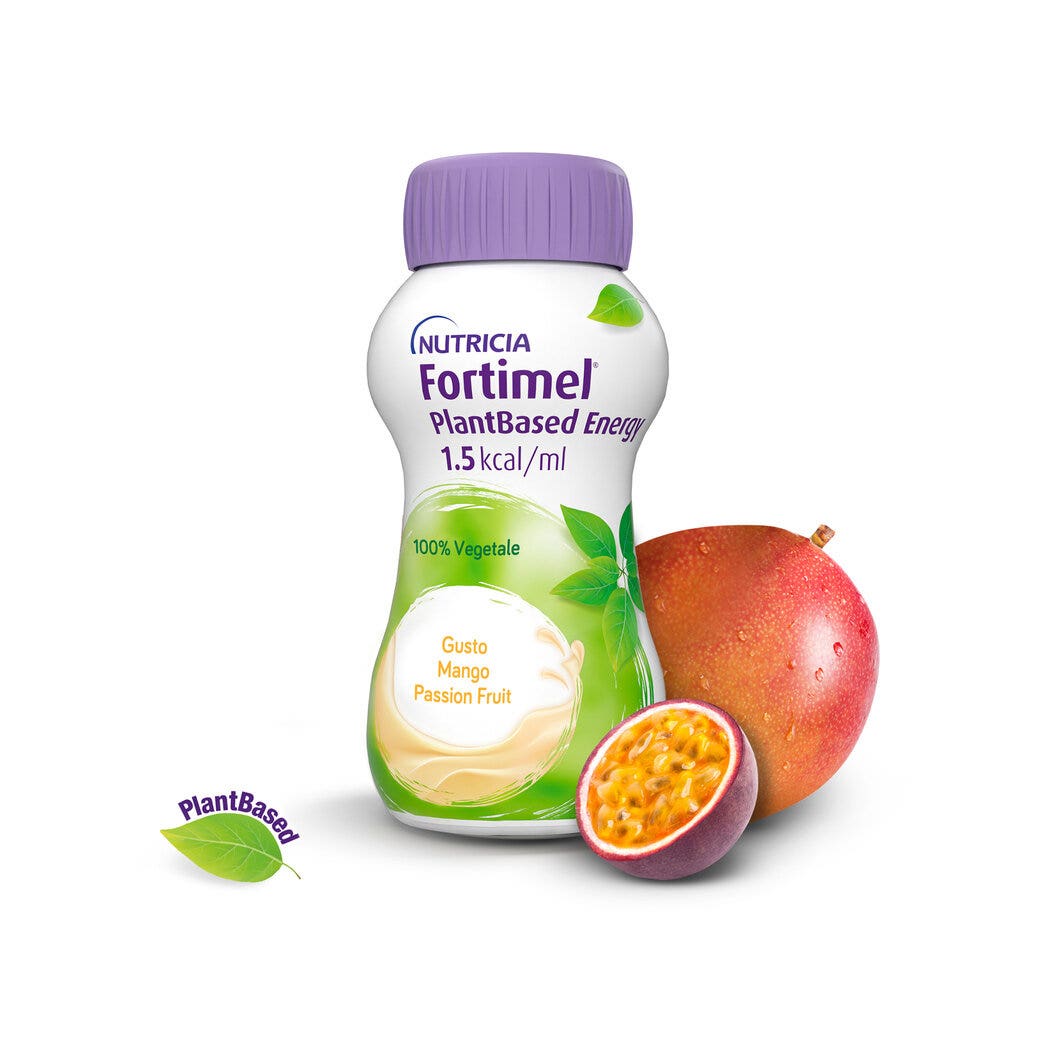 Fortimel Plant Based Energy Mangue-Fruit de la passion 4x200 ml