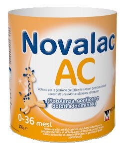 Novalac AC Flatulences, ballonnements et douleurs abdominales, lait dès la naissance, 800 g