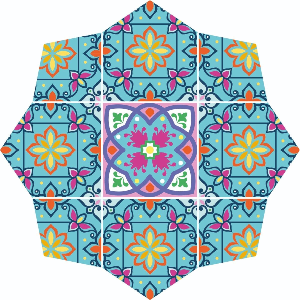 Le Maioliche Sottotutto Light Blue 1 Pezzo