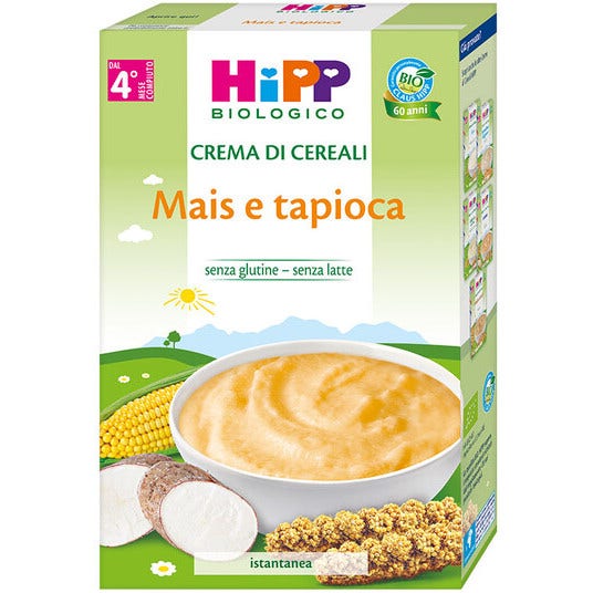 Hipp Bio Crème de céréales maïs/tapioca 200 g 4 mois+