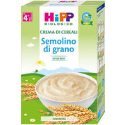 Hipp Bio Crème aux céréales à base de semoule de blé 200 g 4 mois+