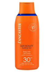 Lancaster Sun Beauty Sublime Tan Body Milk SPF 30 Latte Corpo E Viso 250ml