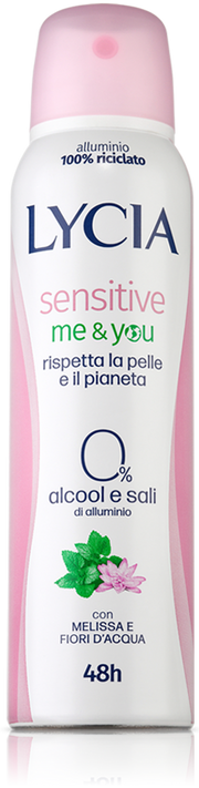 Lycia Sensitive Deodorante Me & You Spray 150ml