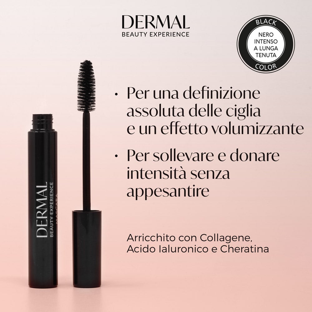 Dermal Mascara Volume e Definizione 10ml
