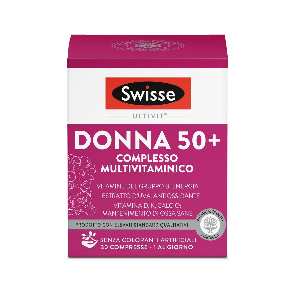 Swisse Multivitaminico Donna 50+ 30 Compresse Integratore