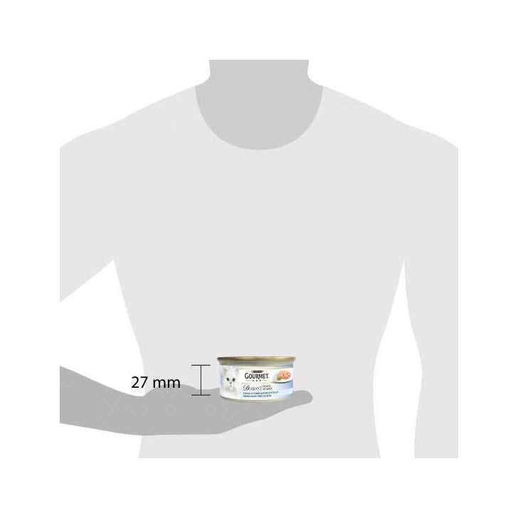 Purina Gourmet Nature's Creations Bouillon Délicate au Thon et aux Anchois pour Chats Sachet 40 g