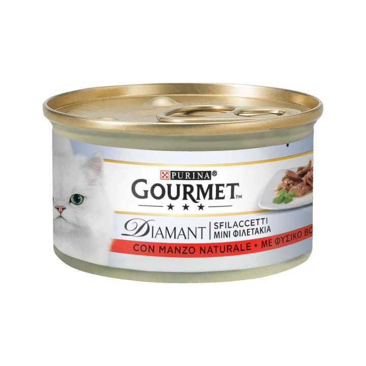 Purina Gourmet Perles Plaisirs de la Mer Filets en sauce Poisson de l'océan et crevettes 85 g