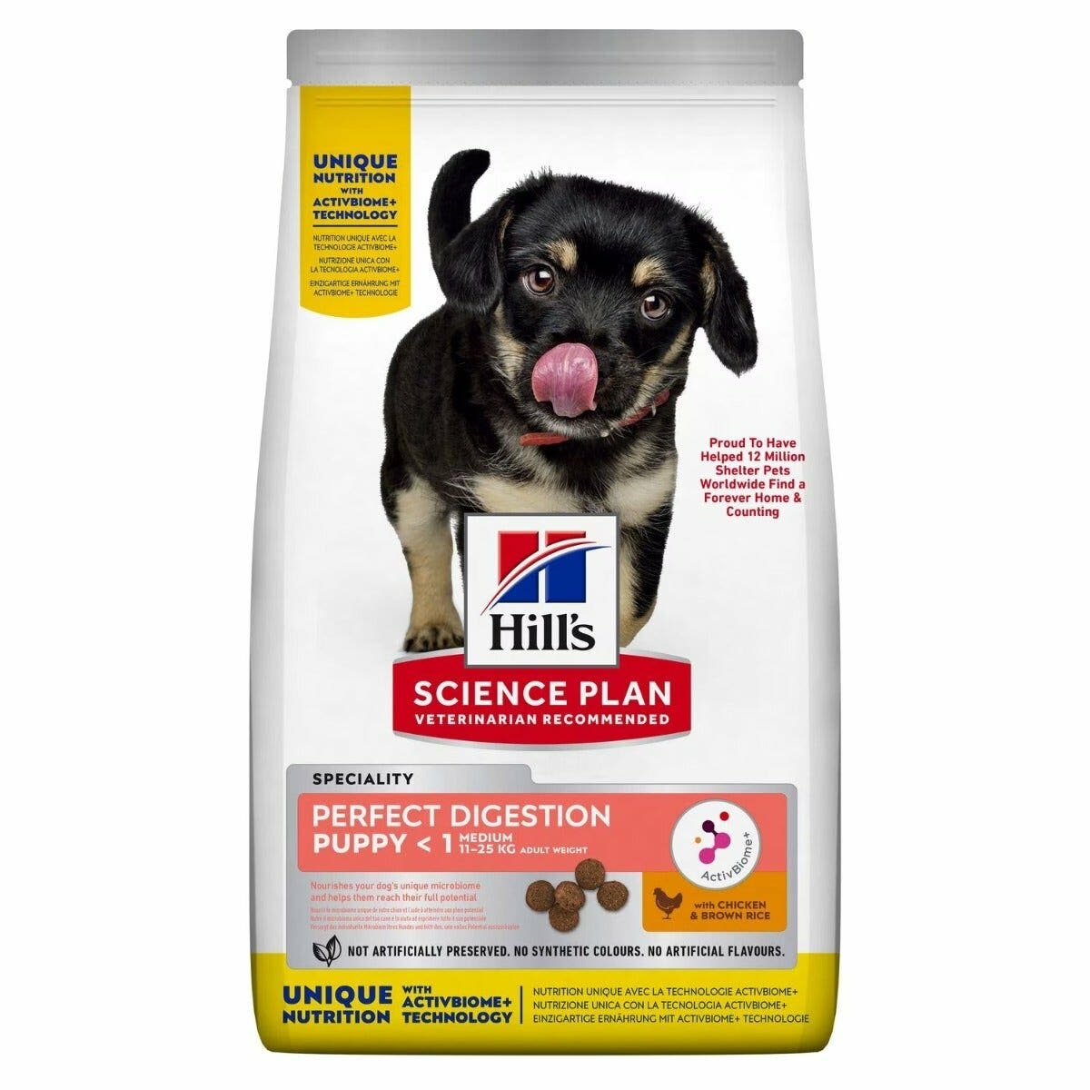 Hill's Prescription Diet I/D Digestive Care Croquettes pour chats au poulet, sac de 3 kg