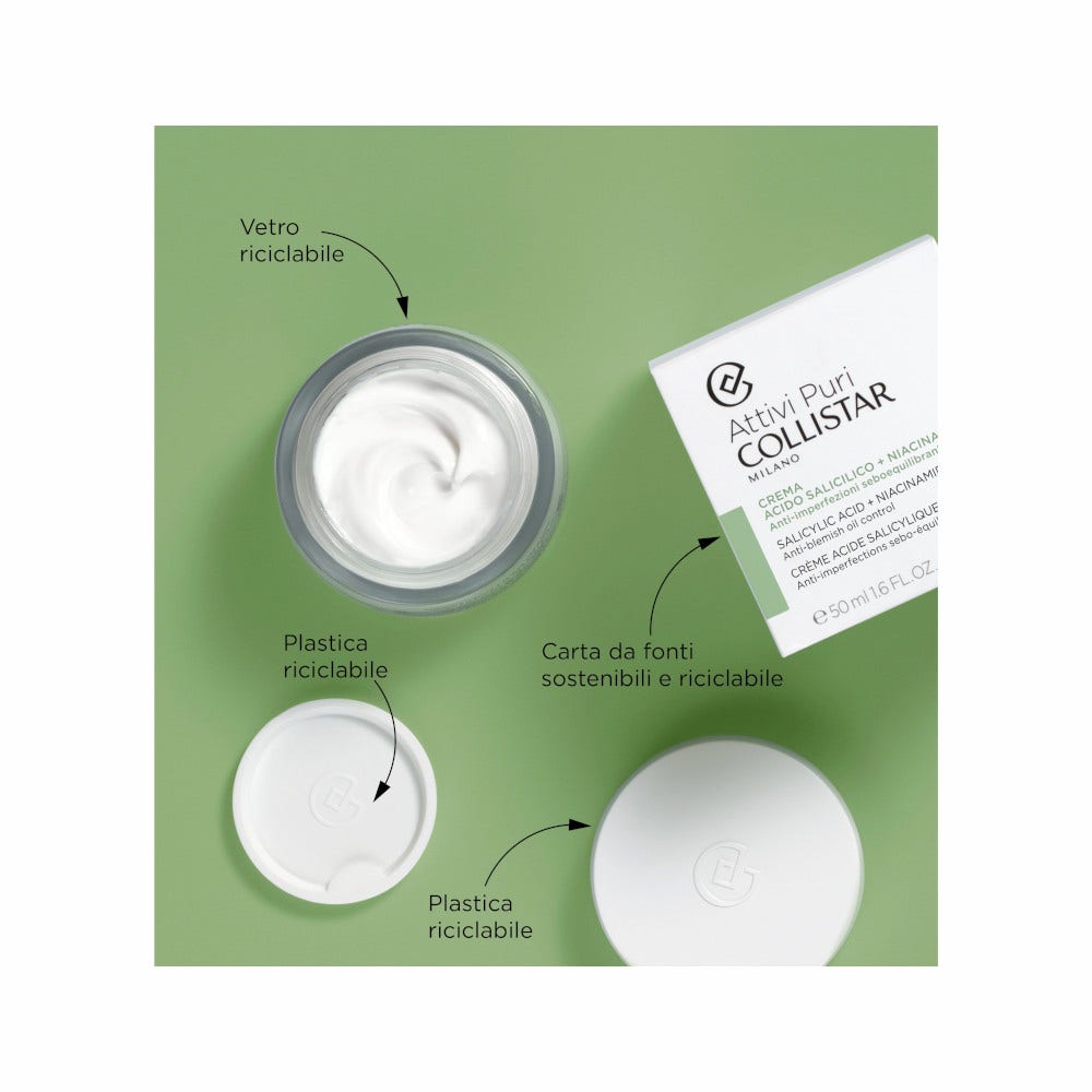 Collistar Crema Viso Acido Salicilico + Niacinamide 50ml