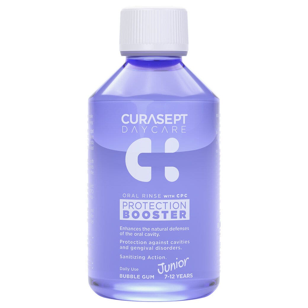 Curasept Daycare Bain de bouche Protection Booster Junior 250 ml