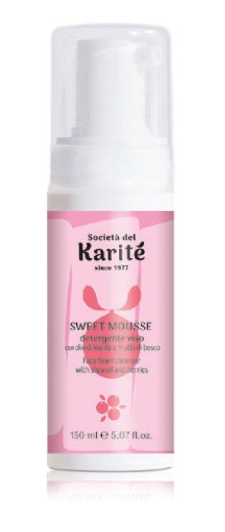 Karité Sweet Mousse Nettoyante Visage 150 ml