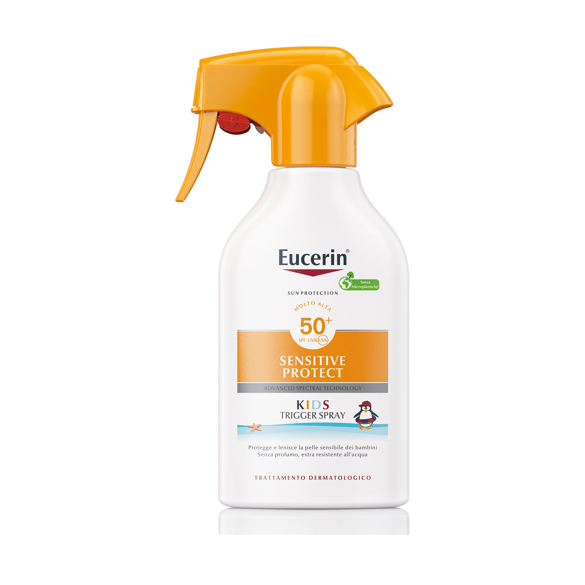 Eucerin Sensitive Protect Kids Spray Solaire SPF50+ 250 ml Sûr