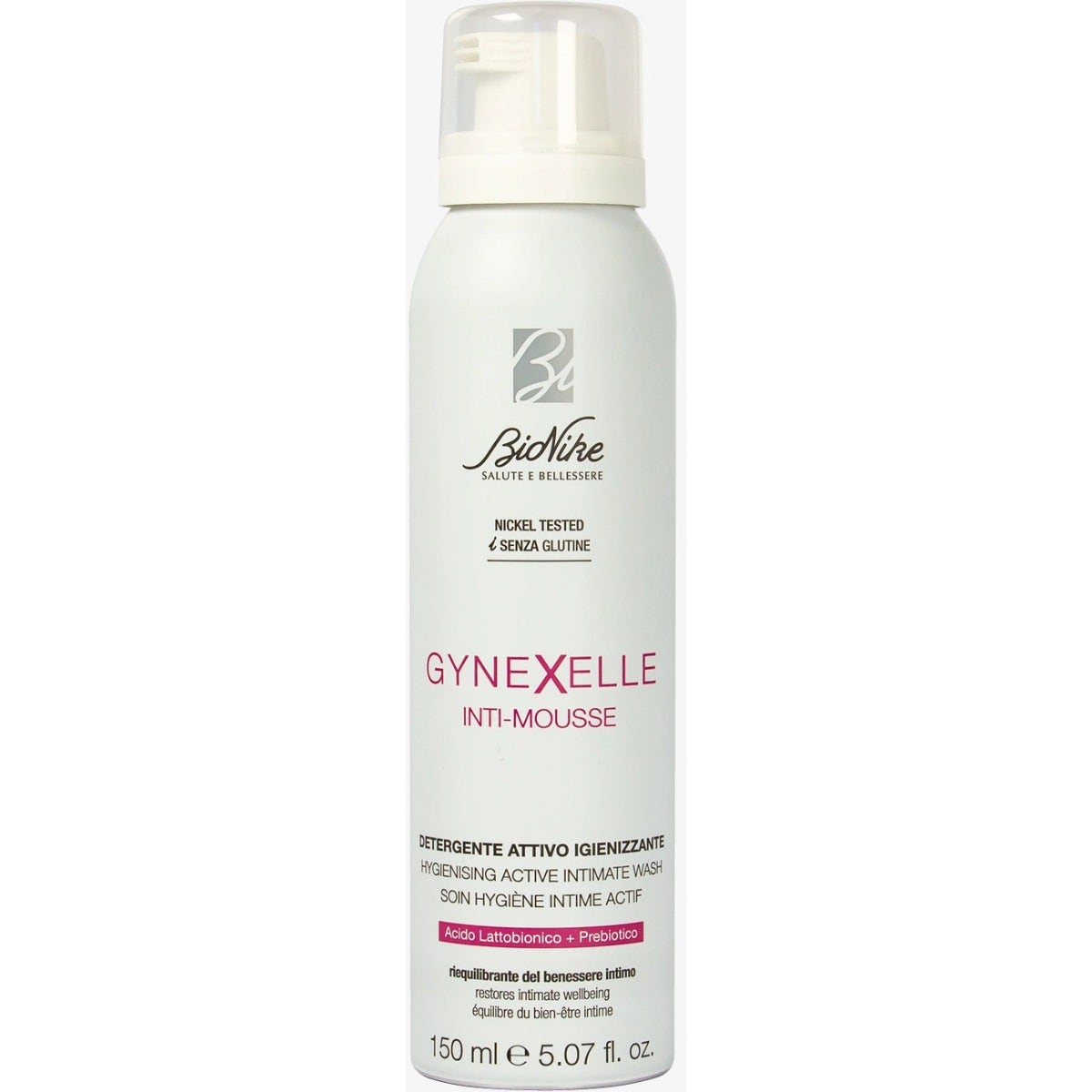 Bionike Gynexelle Inti-Mousse Nettoyant actif assainissant 150 ml