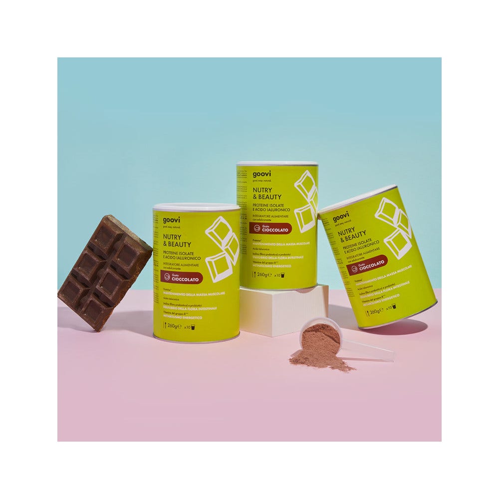 Goovi Nutry&Beauty Proteine In Polvere Cioccolato 260g
