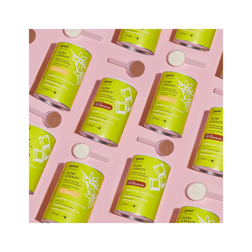 Goovi Nutry&Beauty Proteine In Polvere Vaniglia 260g