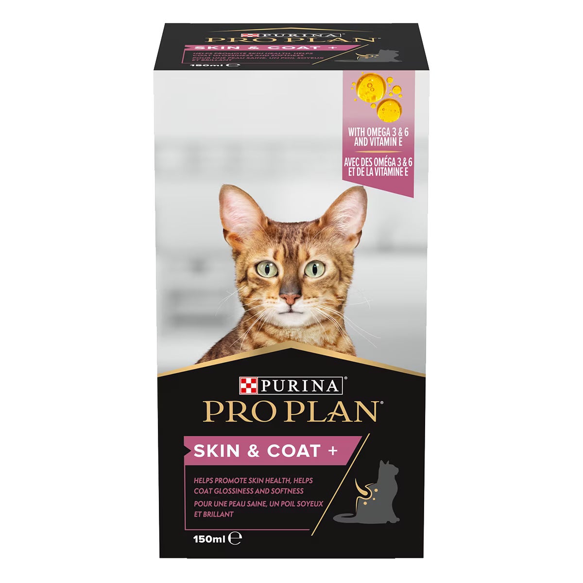 Purina Pro Plan Cat Supplement Skin And Coat Nourriture humide pour chats adultes Sachet 150 ml