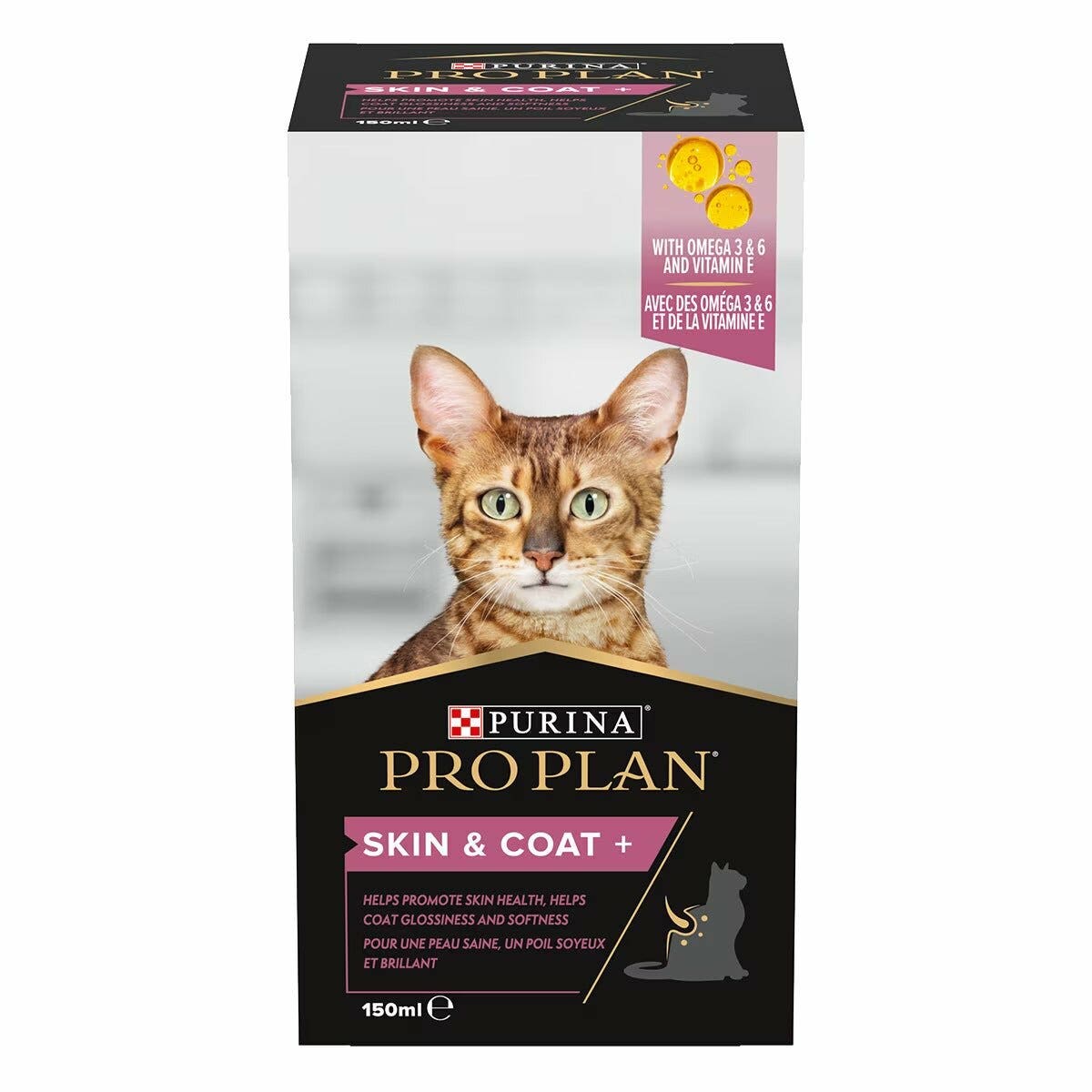 Purina Pro Plan Cat Supplement Skin And Coat Nourriture humide pour chats adultes Sachet 150 ml
