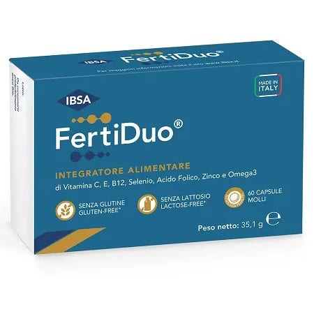 Fertiduo 60 gélules - Complément alimentaire pour la fertilité naturelle