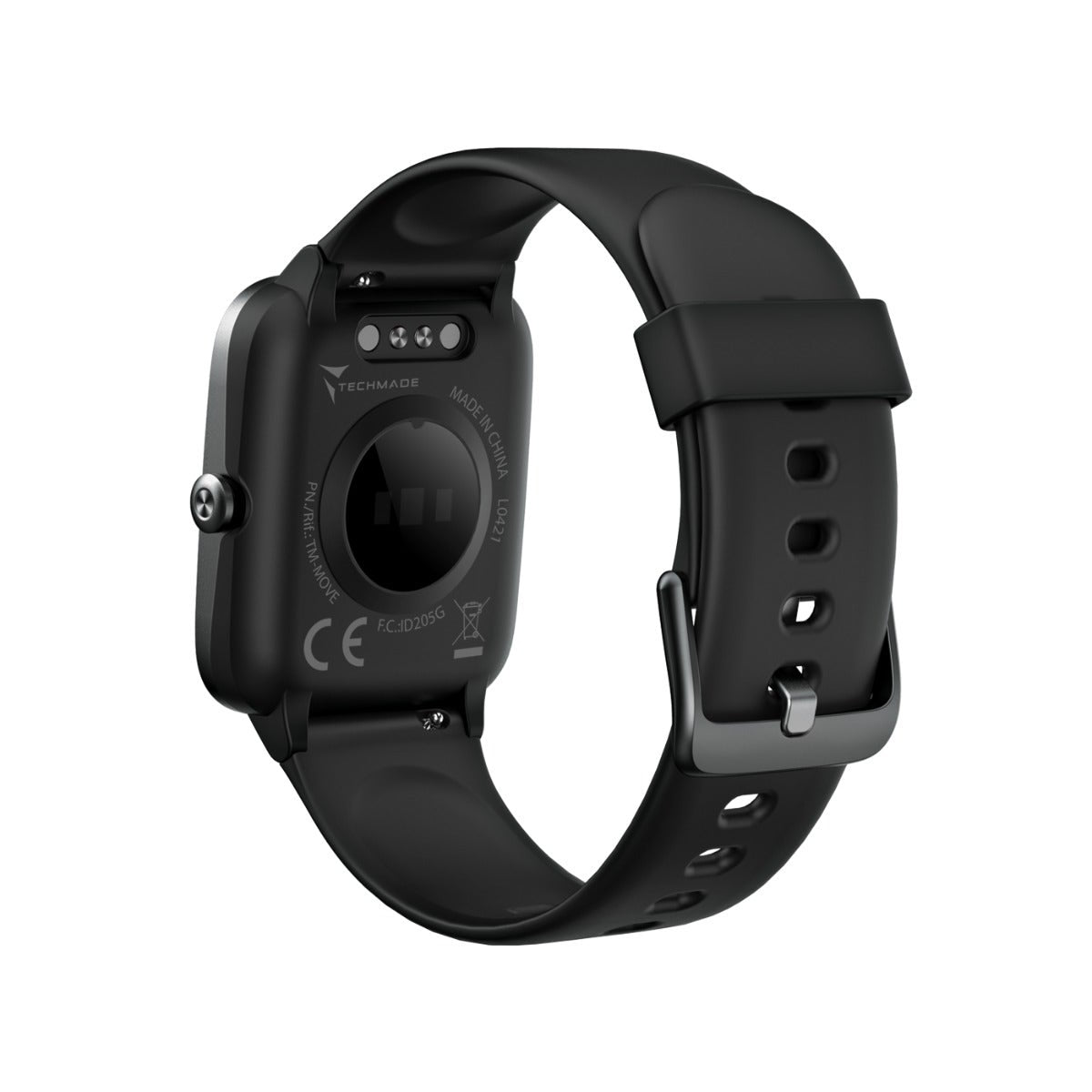 Techmade Smartwatch Sport Con GPS Integrato Colore Black