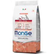 Monge Natural Superpremium Mini Saumon au Riz Croquettes pour Chiots de Petite Taille Sac de 2,5 kg