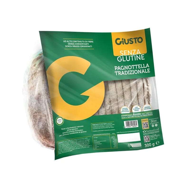 Giusto Sans Gluten Petit Pain 300 g