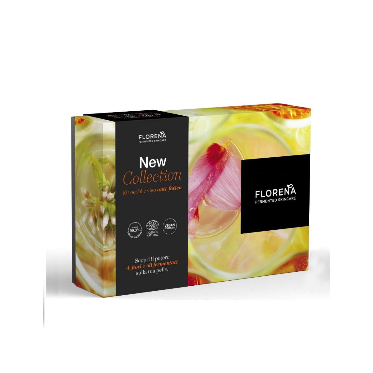 Florena Fermented Skincare Nouvelle Collection, Kit Yeux & Visage Anti-fatigue