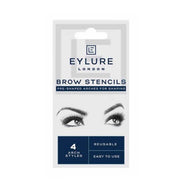Eylure London Pochoirs pour sourcils, 4 pièces