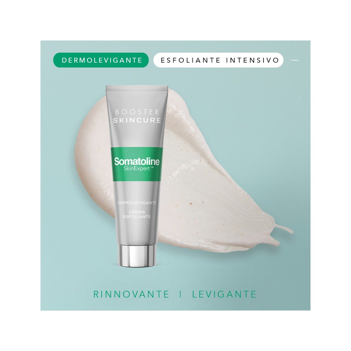 Somatoline SkinExpert Skincure Crème Exfoliante Lissante pour le Visage 50 ml