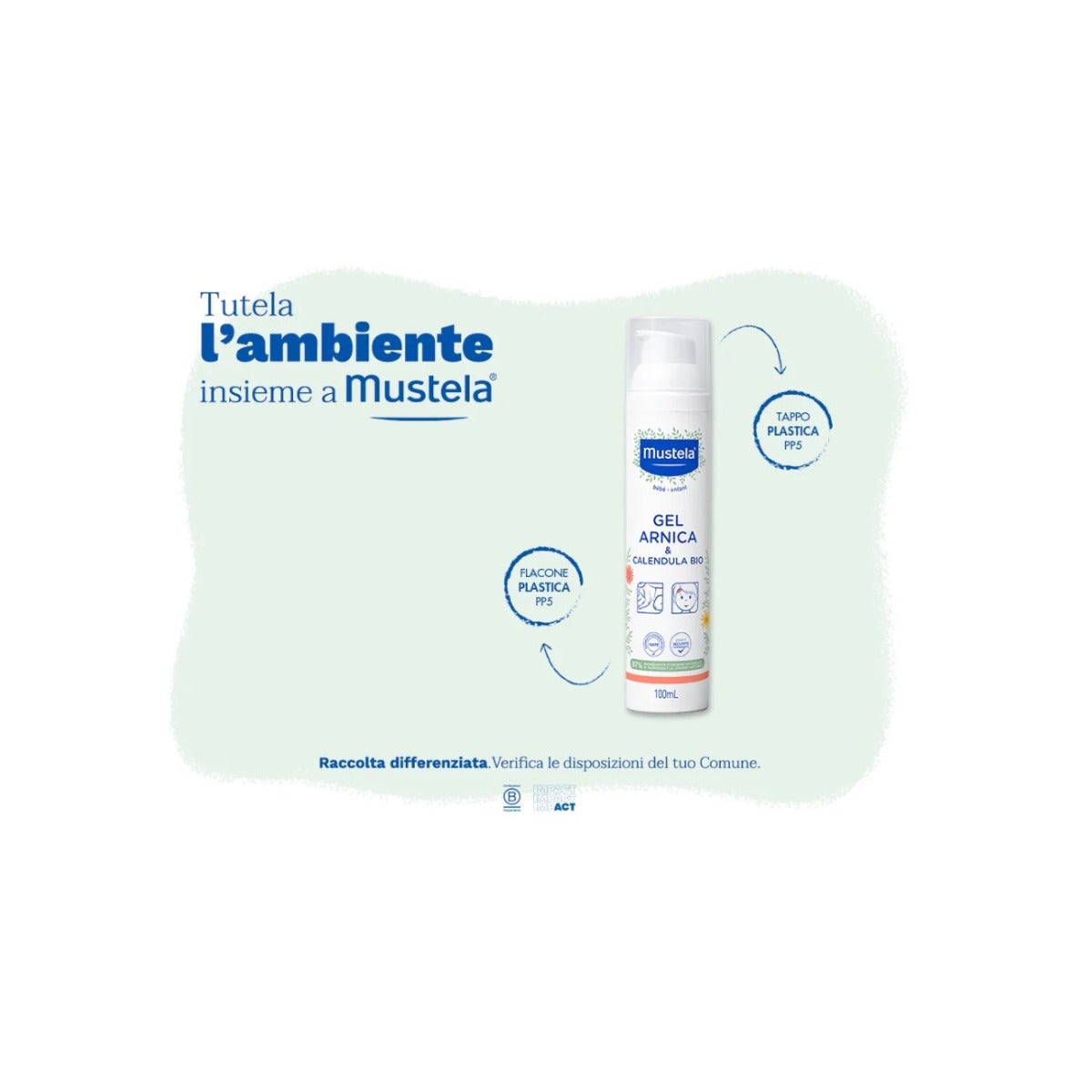 Mustela Gel Arnica e Calendula Bio 100ml