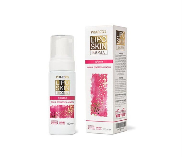 Pharcos Liposkin Bioma Mousse Visage Anti-acné 150 ml