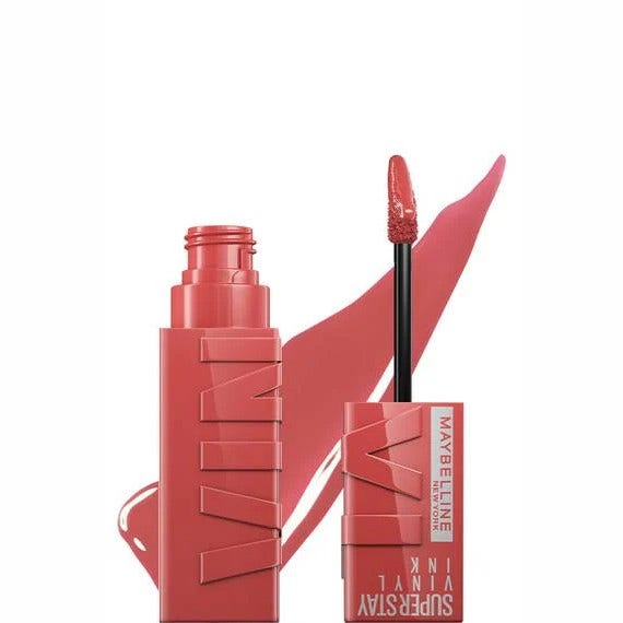 Maybelline New York Super Stay Vinyl Ink Rossetto Liquido Colore 15 Peachy