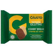 Giusto Senza Glutine Comby Break Crema Al Latte 26g