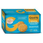 Giusto sans sucre, biscuits digestifs, 3 paquets de 75 g