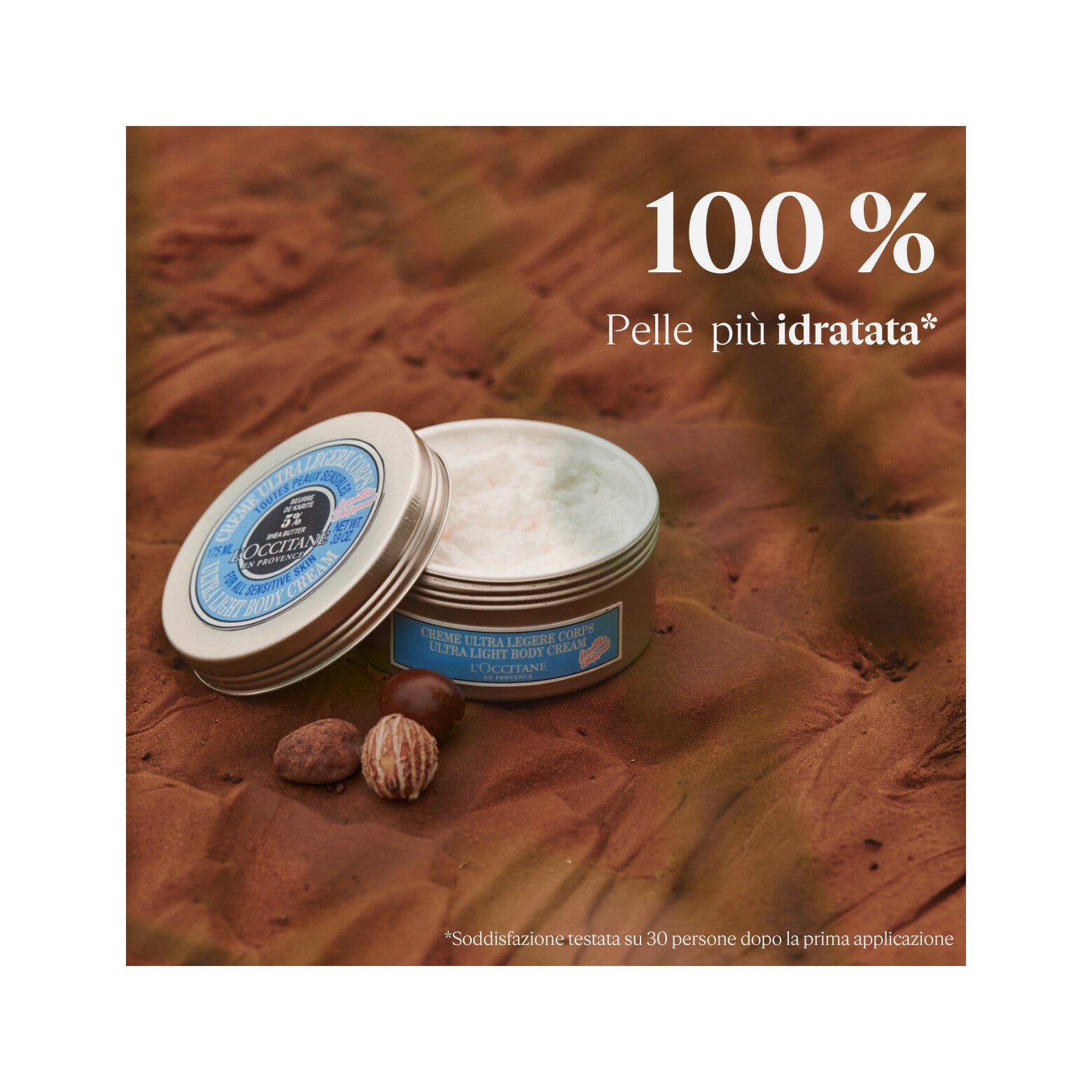 L'Occitane Crema Corpo Ultra Leggera Karitè 175ml