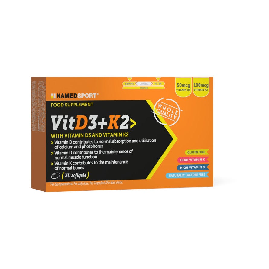 Named Sport VitD3 + K2 30 gélules