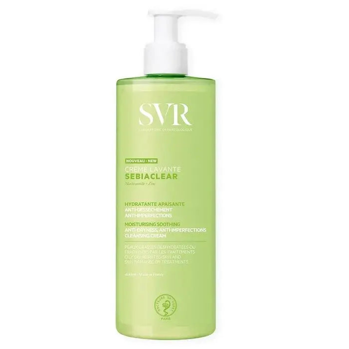 SVR Sebiaclear Crème Lavante Nettoyante Purifiante 400 ml