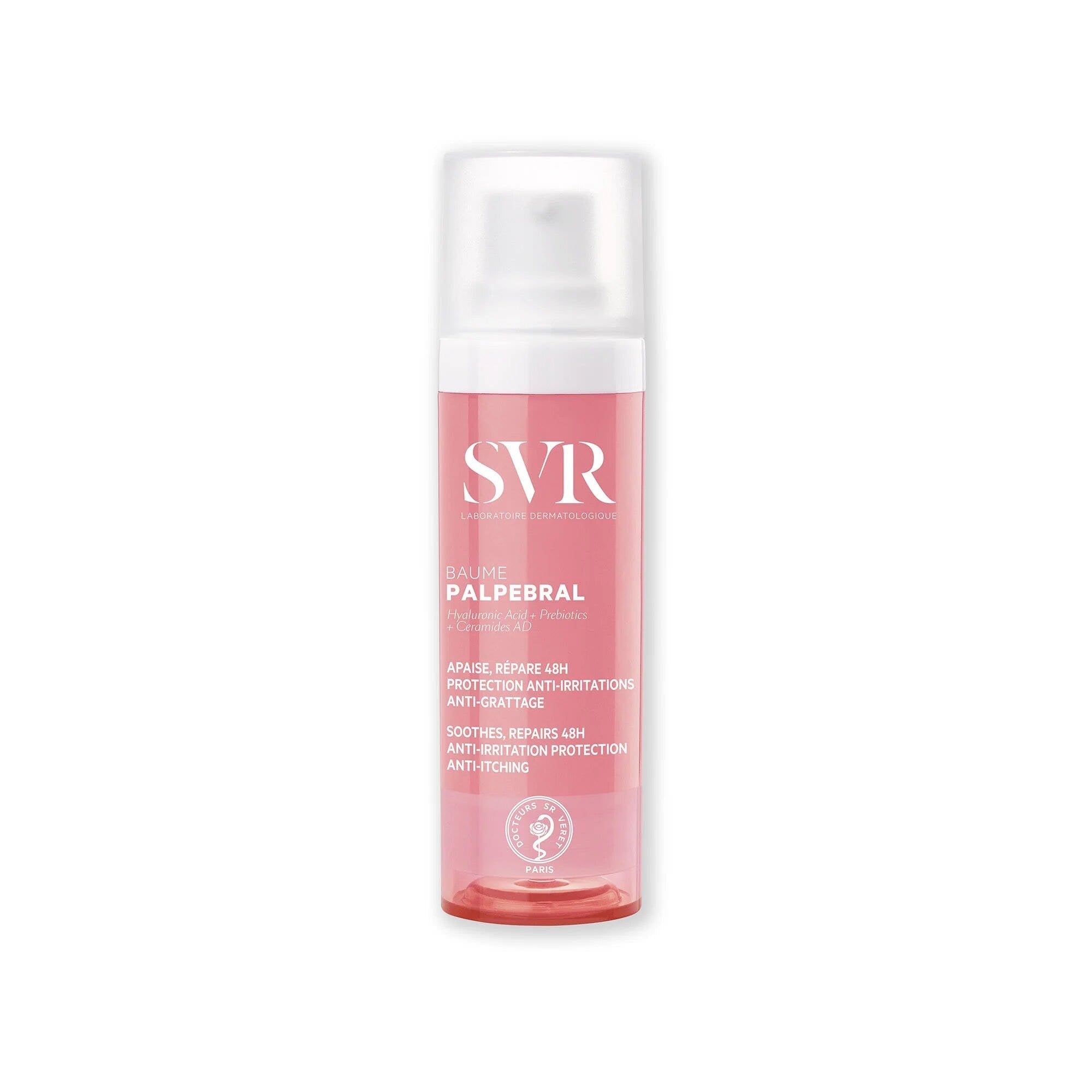 SVR Baume Palpébral Baume Visage et Contour des Yeux Apaisant et Réparateur 30 ml