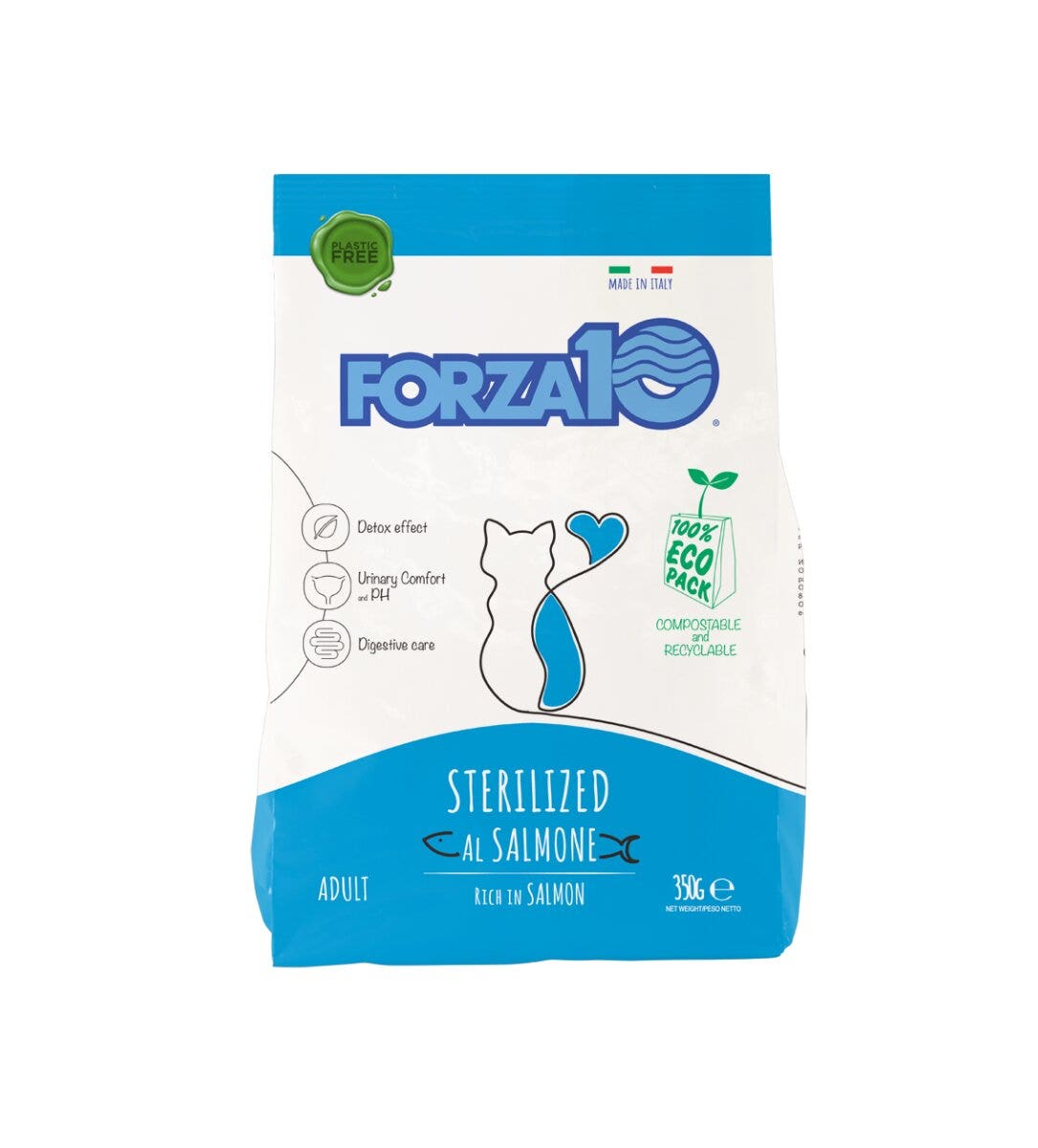 Forza10 Adult Maintenance Sterilized Crocchette Al Salmone Gatti Adulti Sacco 350g