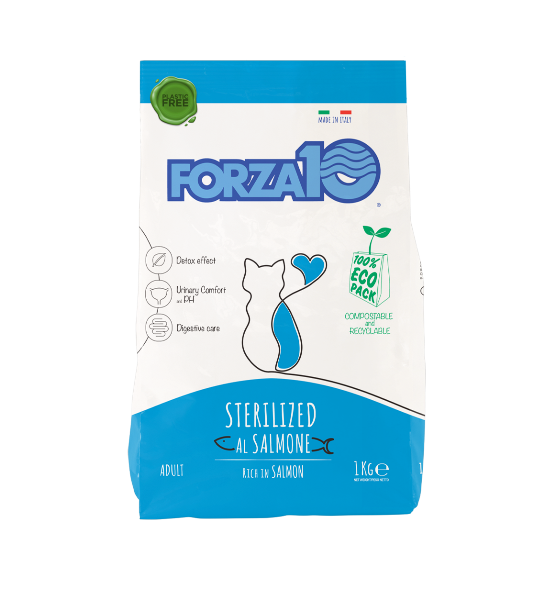 Forza10 Adult Maintenance Sterilized Crocchette Al Salmone Gatti Adulti Sacco 1kg